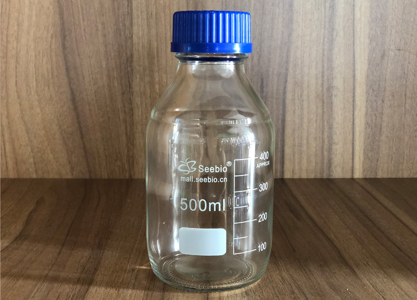 藍(lán)蓋試劑瓶，透明，500ml