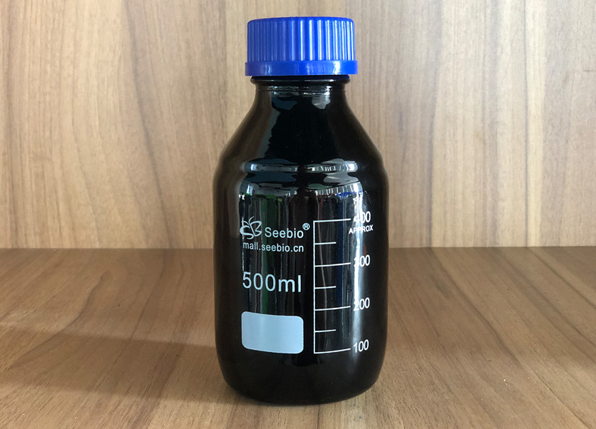 藍(lán)蓋試劑瓶，棕色，500ml