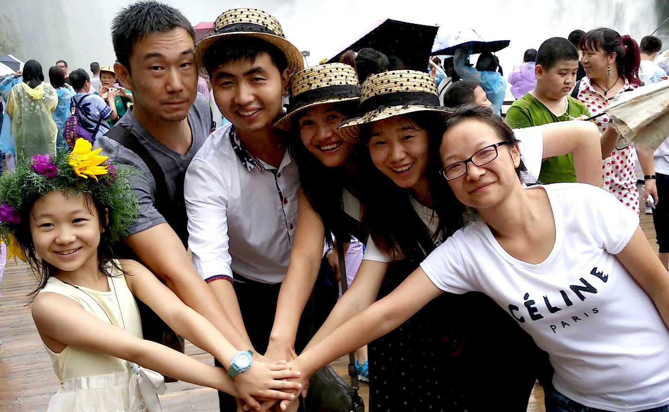 百尺飛瀑，我心飛翔